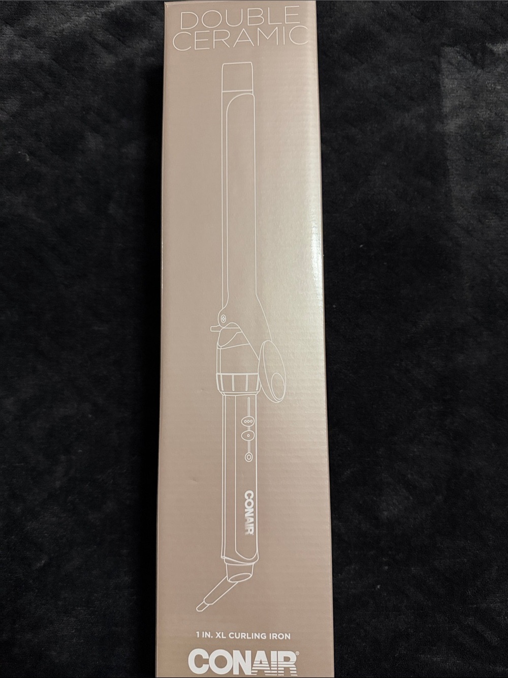 Conair Double Ceramic 1 in. XL Curling Iron - Rose Gold